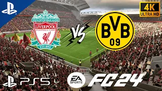 EA Sports FC 24 (LIVERPOOL vs. BVB) - PS5 [4K 60FPS] Gameplay