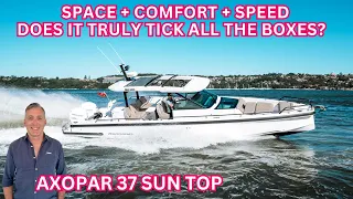 $640,000 Yacht Tour : Axopar 37 Sun Top