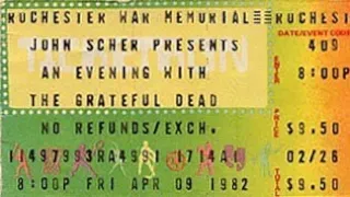 Grateful Dead April 9, 1982 War Memorial Auditorium, Rochester, New York