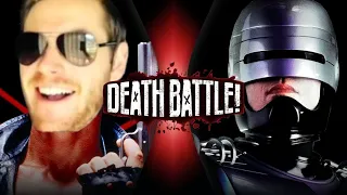 Terminator VS RoboCop except the Terminator is The Terroriser (Death Battle Meme)