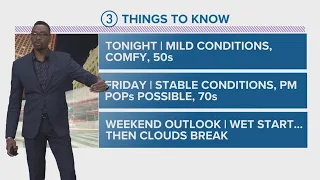 Cleveland weather: Friday night rain and rumbles to arrive in Northeast Ohio