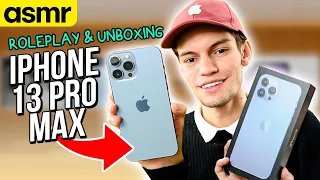 ASMR Roleplay IPHONE 13 PRO MAX - asmr unboxing iPhone 13 - ASMR Español