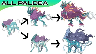 How To Evolve All Gen 9 Paldea Pokémon & Mega Evolutions | Max S Animation