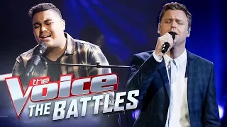 Hoseah Partsch vs. Nathan Kneen: 'Bridge Over Troubled Water' | The Voice Australia 2017