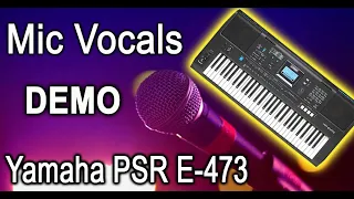 माइक के कुछ लाजवाब सेटअप | மைக் செட்அப் செய்வது எப்படி | Yamaha PSR E473 Mic Effects - Reverb Chorus