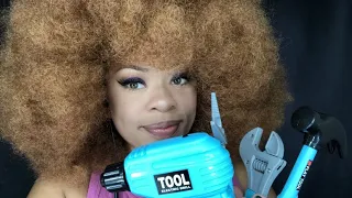 ASMR Fixing You ( You’re a doll ) Tools, Mouth Sounds & More