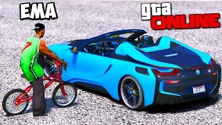 БИТВА ВОРОВ В GTA 5 - ЕМА ЧТО Я НАШЕЛ НА ПАРКОВКЕ? ЭТО BMW i8 КАБРИОЛЕТ ⚡ГАРВИН