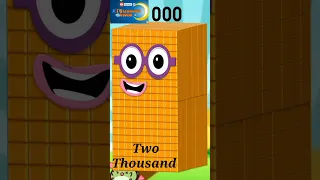 counting down from 10,000 through number blocks | learn to counting#numberblocks #12345 #mathforkids