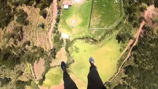 Reverse bungee aka Superman Jump on GoPro