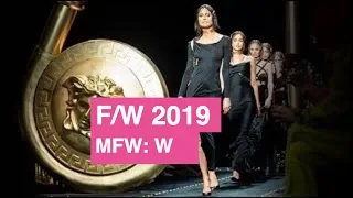 Versace Fall/Winter 2019 Women's Highlights | Global Fashion News