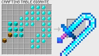 Eu Consigo Criar Qualquer Crafting Gigante No Minecraft