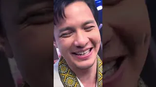 ALDEN RICHARDS MAY MENSAHE KAY MAINE MENDOZA #shorts #aldub #eatbulaga #dabarkads#tvjontv5