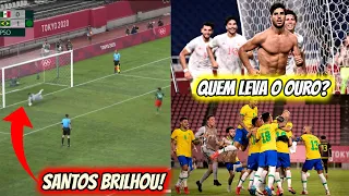 BRASIL VENCE MÉXICO NOS PÊNALTIS E VAI ENFRENTAR A ESPANHA NA FINAL DAS OLIMPÍADAS!