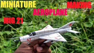 HOW TO BUILD MIG 21 FIGHTER PLANE