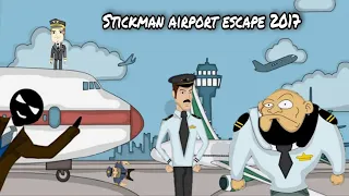 Stickman airport escape 2017 By (Starodymov)