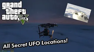 GTA 5 - All Secret UFO Locations