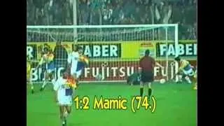 Football Archive 1998: VfL Bochum vs FC Hansa Rostock (including historical Pamic goal!)