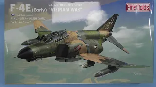Sprue Review Fine Molds 1/72 F-4E (Early) Vietnam War Phantom