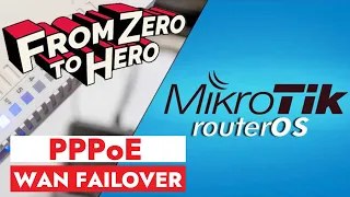 How to configure PPPoE on MikroTik router with WAN FAILOVER - Part 4