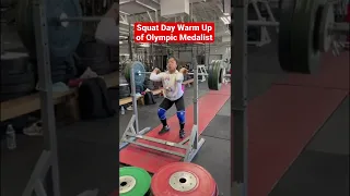 Squat Day Warm Up Of Olympic Medalist (Mirabai Chanu)