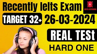 {FAST} IELTS LISTENING PRACTICE TEST 2024 WITH ANSWERS , ||  MCQ IELTS LISTENING TEST  26-03-2024