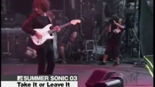 The Strokes - Take It or Leave It Live Summer Sonic 08/03/03 (HQ)