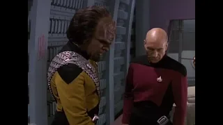 Picard, Data, and Worf Explore The Promellian Battle Cruiser Bridge Part 2