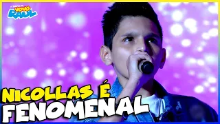 NICOLLAS GABRIEL de 12 anos CANTOU - "Agua Com Açúcar" | VOVÔ RAUL GIL