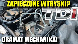 DRAMAT MECHANIKA! ZAPIECZONE Wtryski ?