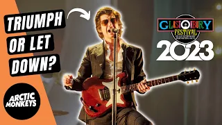 Why You're WRONG About Arctic Monkeys' 2023 Glastonbury Headline Performance.