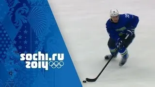 Ice Hockey - Men's Play-Off - Slovenia v Austria | Sochi 2014 Winter Olympics