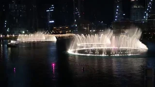 Dubai Fountain (Time to say Goodbye) Full | 4K, 60FPS, High Resolution Quality