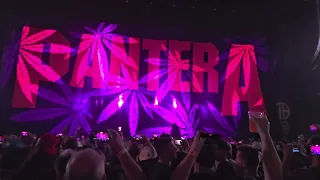 Pantera live Milwaukee 7-31-23. Curtain drop A New Level