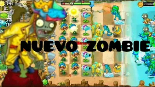 ENCONTRÉ AL NUEVO ZOMBIE DE PLANTAS VS ZOMBIES 2 (raincoat zombie)