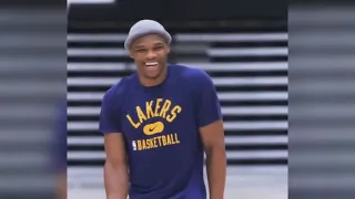 LeBron James & Russell Westbrook practice in training camp With Lakers(Rondo, Dwight, Melo, Deandre)