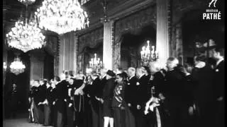 President Auriol With Diplomatic Corps (1951)