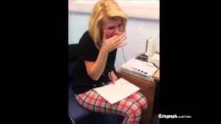 Deaf woman hears for the first time