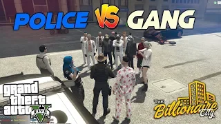 Police VS. Gang sa GTA 5!! (shootout)