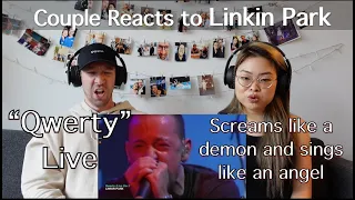 Couple Reacting to Linkin Park "QWERTY" Live
