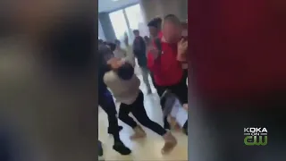 Fight Breaks Out In Hallway Of Highlands High School