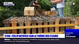 Lyon : le feu d'artifice du 14-Juillet se prépare à Fourvière