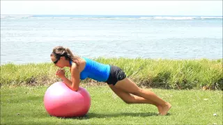 Stability Ball Ab Workout