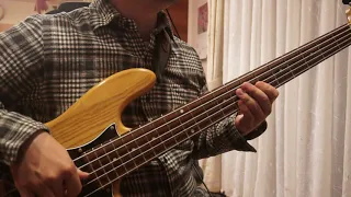 Bohemian Rhapsody LIVE AID ver. - Queen (Bass Cover) with TAB