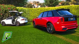 TESLA MODEL X ПРОТИВ ROLLS-ROYCE CULLINAN В GTA 5 RP RADMIR! ТЕСЛА ПРОТИВ РОЛЛС-РОЙСА РАДМИР ГТА 5