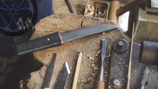TLDW #14 - Carving a mekugi and Mountain Kotanto final assembly