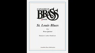 St Louis Blues Brass Quintet Score Canadian Brass Publications