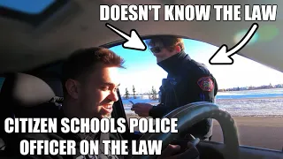 POLICE GET SCHOOLED ON THE LAW! *UNLAWFUL PULLOVER*