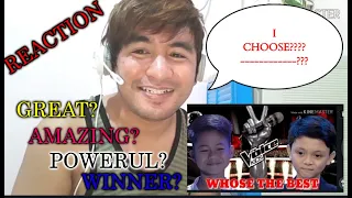 Vanjoss Bayaban vs Ian Prelligera | Battle Round | The Voice Kids Philippines REACTION