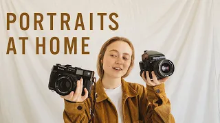 Portraits at Home on Film - Medium Format Film Camera Comparison