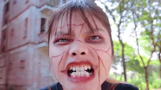 ZOMBIE GIRL ESCAPE PREGNANCY PRANK BATTLE   Doctor Nerf Guns Couple Zombies Crime   Sky Nerf War